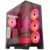 Caja de PC MODECOM Volcano SPACE APEX ARGB Midi Tower, cristal templado, USB-C, compatible con ATX/microATX/Mini-ITX, GPU hasta 430 mm, disipador de CPU hasta 180 mm