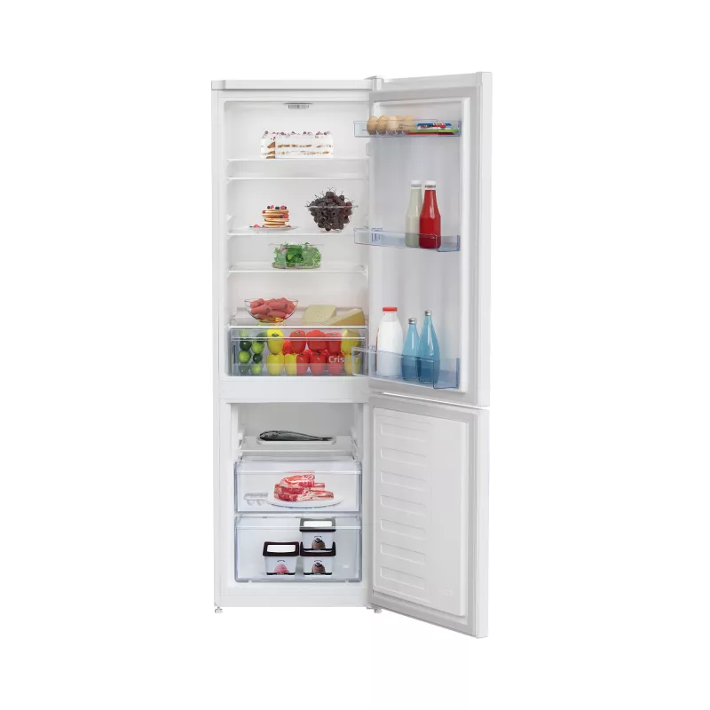 Frigorífico BEKO RCSA270K40WN, clase energética E, altura 171 cm, Blanco