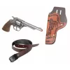 Gonher 201/0 revólver de vaquero de metal para 8 cartuchos con pistolera