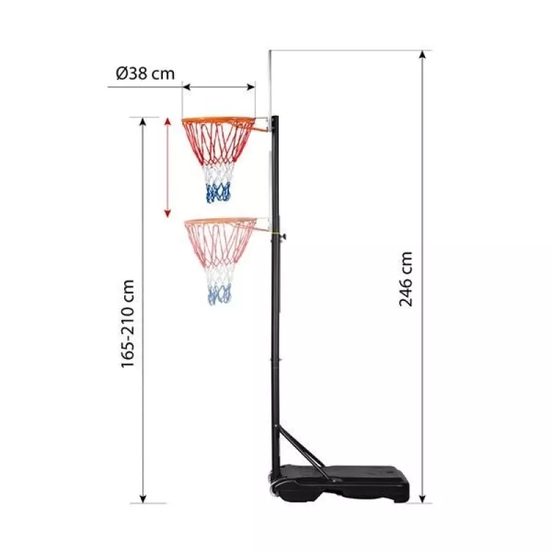 NILS ZDK018 - canasta de baloncesto
