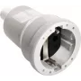 as - Schwabe 62223 Base de enchufe Schuko PVC 230 V gris IP20 (62223)