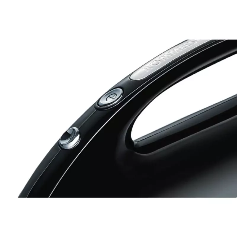Cuchillo eléctrico Rommelsbacher EM 150 120 W – cuchillas de acero inoxidable, longitud útil de cuchilla 15 cm, negro