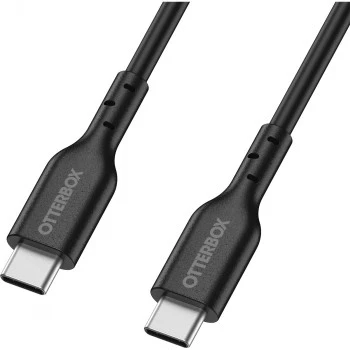 Otter Products OtterBox - Cable USB - 24 pines USB-C (macho) a 24 pines USB-C (macho) - USB 2.0 - 3 A - 2,0 m - Negro (78-81357)