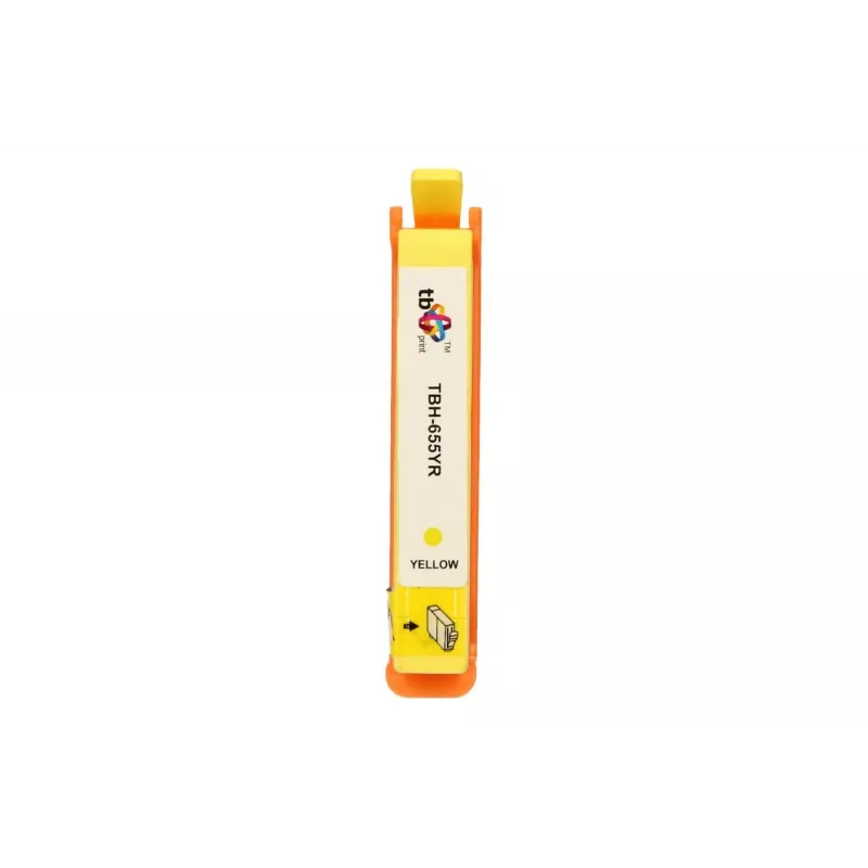 Cartucho de tinta TB compatible con HP 655, Amarillo, Ref.