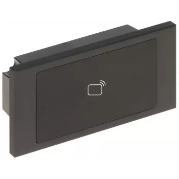 Lector de tarjetas DAHUA VTO4202FB-MR — negro, 100×100×28,5 mm, compatible con Dahua Europe