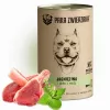 Comida húmeda para perros PAKA ZWIERZAKA cordero y manzana con menta, 400 g, sin cereales, sin gluten ni soja
