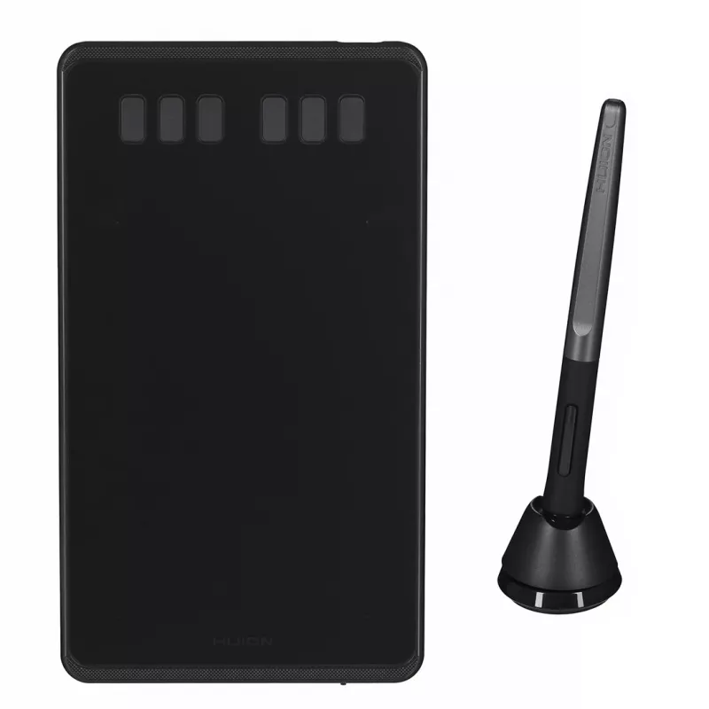 HUION H640P tableta gráfica 5080 lpi 160 x 99 mm USB negra