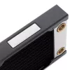 Bloque radiador Watercool 24101 – Latón/Cobre/Acero inoxidable, 278×120×30 mm, negro