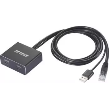Adaptador/Hub de red SpeaKa Professional SP-GNS-250 1 Gbit/s USB-C®, RJ45 (SP-13595928)