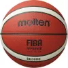 Balón de baloncesto MOLTEN B5G3800 Talla 5, cuero marrón, Indoor & Outdoor, superficie laminada antideslizante