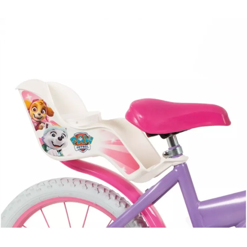 Bicicleta infantil 16 Paw Patrol lila 1680 niña TOIMSA