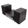 Microcadena de audio doméstico Aiwa MSBTU-700DAB — 25 W RMS, DAB+/FM, Bluetooth 10 m, bandeja CD, indicador LED, negro/azul ártico