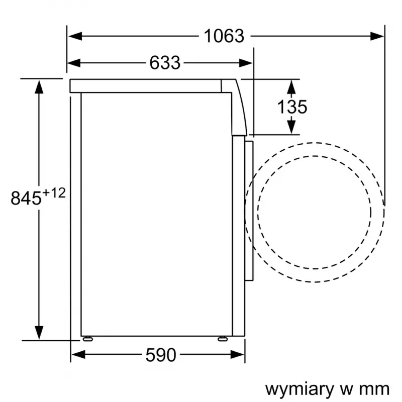 BOSCH WAN2405BPL 8kg 1200 rpm – Lavadora