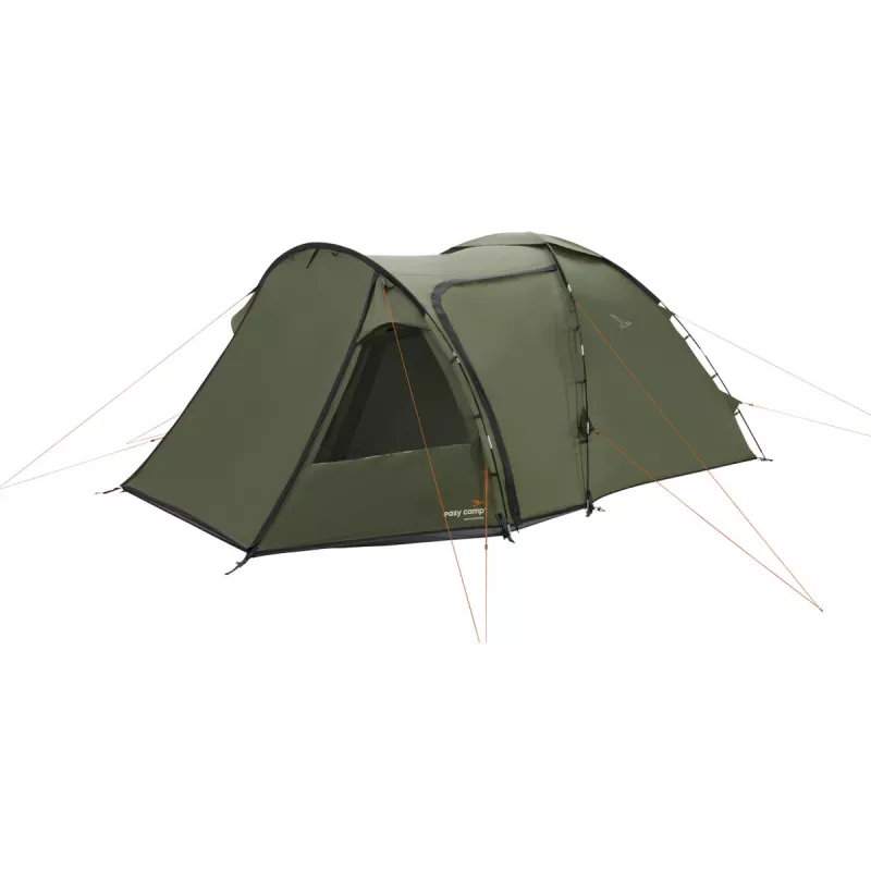 Tienda de campaña tipo cúpula Easy Camp Kinn 5 Verde 5 personas varillas rígidas impermeable