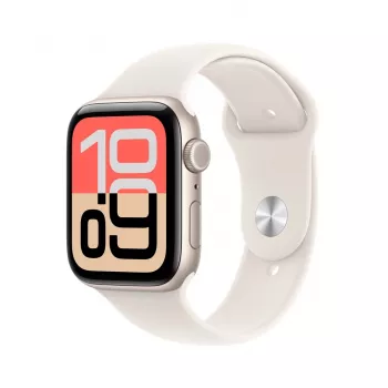 Apple Watch SE (3.ª generación) SE 3 GPS + Cellular 44mm Caja de aluminio Starlight con correa deportiva Starlight - S/M