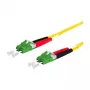 151P1JAJA10E cable de parcheo OpDAT LC-D APC/LC-D APC OS2 1 m - cable - fibra monomodo (151P1JAJA10E)