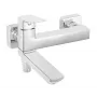 Grifo de baño de pared FERRO Lippi BLP1REA, acabado cromado