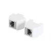 Acoplador RJ45 ALLNET TP-TP CAT6A 8 polos magnético compatible con PoE 10G