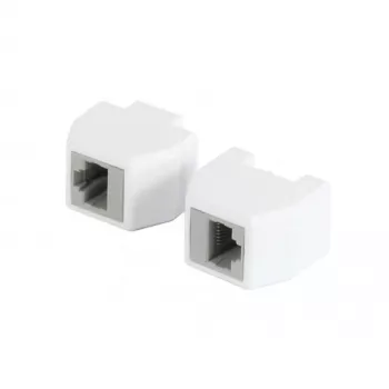 Acoplador RJ45 ALLNET TP-TP CAT6A 8 polos magnético compatible con PoE 10G