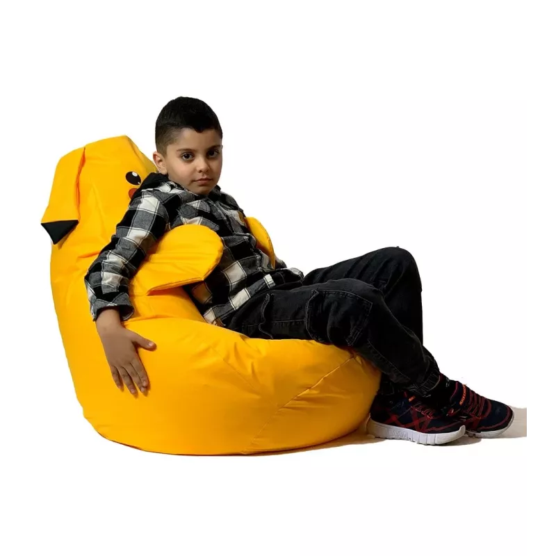 Puf saco Sako Pikachu amarillo XL 130 x 90 cm
