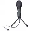 Micrófono condensador USB con soporte de mesa - ideal para gaming, Skype y canto