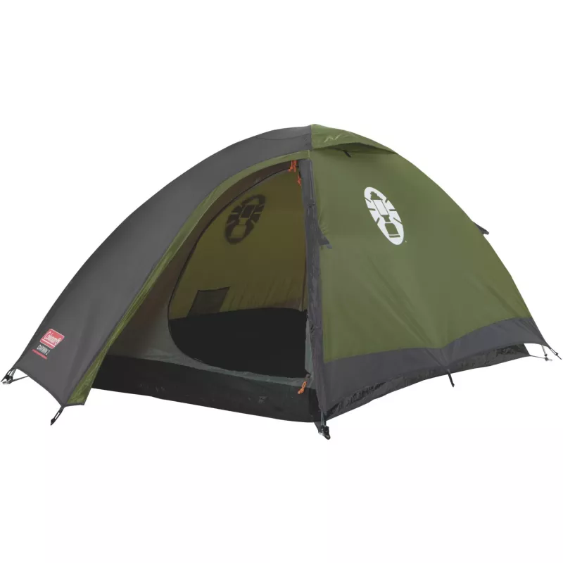 Tienda de campaña tipo cúpula Coleman Darwin 3 3 personas verde varillas de acero