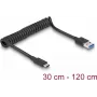 Cable USB DeLOCK 85349 USB 3.2 Gen 2 1,2 m USB A USB C negro