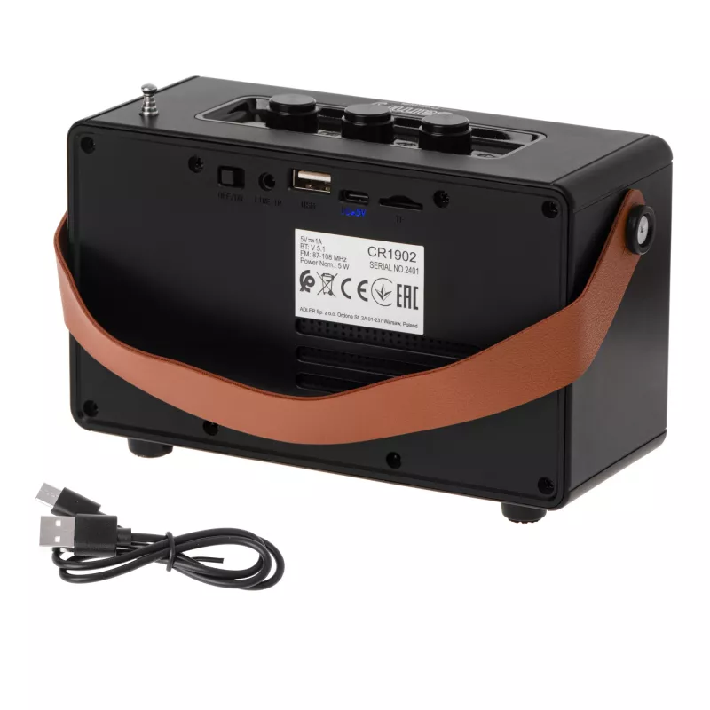 Altavoz Camry con radio | CR 1902 B | 5 W | Bluetooth | negro | conexión inalámbrica