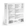 Sensor de temperatura y humedad interior SAVIO CT-01/W, pantalla LCD, -10–55 °C, 10–99 % HR, pila CR2032