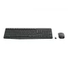 Logitech MK235 Conjunto inalámbrico de teclado y ratón Tamaño completo Gris