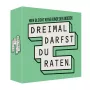 Pegasus Dreimal darfst du raten - Hier gleicht keine Runde der Anderen, juego de fiesta