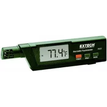 Psicrómetro de índice de calor EXTECH medidor de gas (RH25)