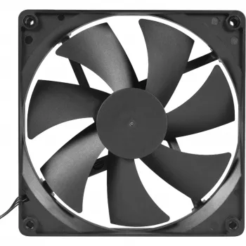 Ventilador de carcasa Alphacool Core 140 mm PWM 2500 rpm Negro