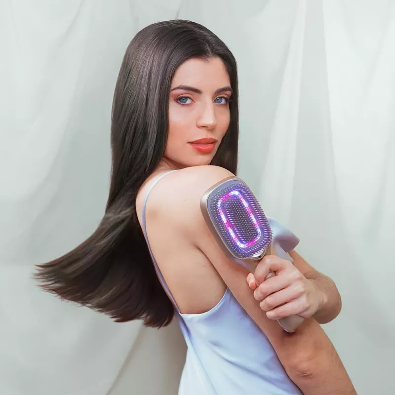 CECOTEC HairCare Revitalize Champagne Cepillo para el pelo A01_EU01_100152