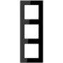 JUNG AC 583 SW - negro - duroplast - 84 mm - 226 mm