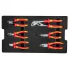 Neo Tools Caja de servicio para electricistas 52 piezas en resistente caja 22