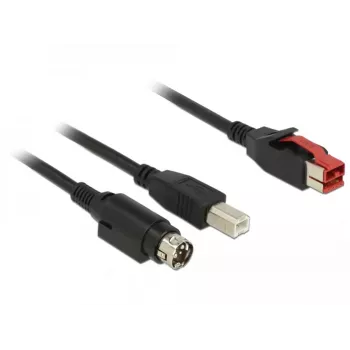 Cable USB DeLOCK 85489 USB 2.0 3 m USB B negro