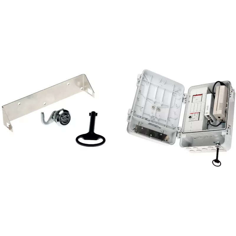 AXIS Cabinet Lock A set de accesorios para carcasa apto para montaje en pared