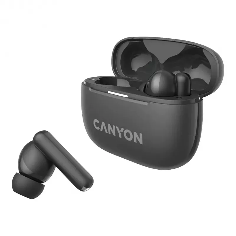 Auriculares True Wireless Canyon OnGo TWS-10 ANC+ENC, gris (CNS-TWS10BK)