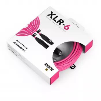 RØDE Cable de audio XLR-6 6 m Rosa