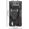 Set de construcción Cobi Panzerkampfwagen II Ausf. F – 813 piezas, negro, edad 9+