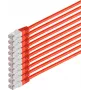 Cable de red ShiverPeaks 75711-H0.5R-SET10 Cat 6 S/FTP PIMF, 0,5 m, pack de 10