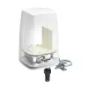 QuWireless QuSpot A140S-A antena LTE omnidireccional para Teltonika TRB140, PoE/LAN, 4 dBi, IP67, blanca