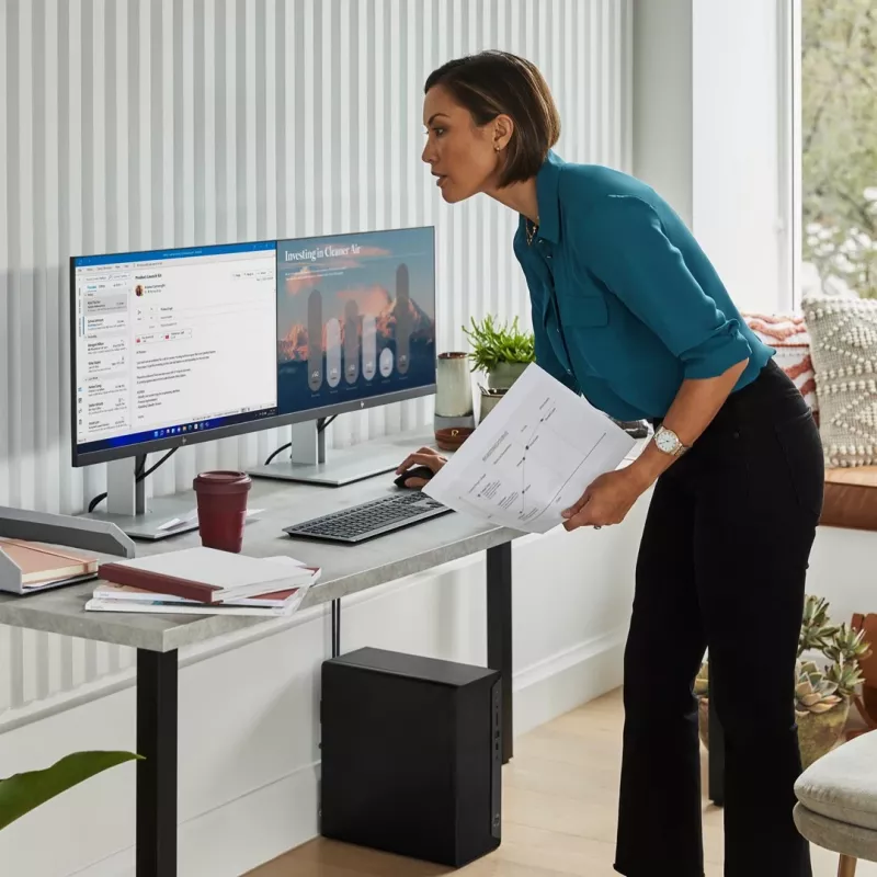 PC de sobremesa HP Pro Tower 400 G9 — Intel Core i5-14500, 8GB DDR5 4800, 512GB NVMe SSD, Intel UHD 770, Windows 11 Pro, Torre, Jack Negro