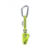 Dispositivo de escalada de acero Edelrid OHM Verde 8,9 mm diámetro de cuerda 450 g