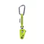 Dispositivo de escalada de acero Edelrid OHM Verde 8,9 mm diámetro de cuerda 450 g