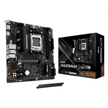 Placa base ASRock A620AM-X WiFi AMD A620 AM5 Micro-ATX