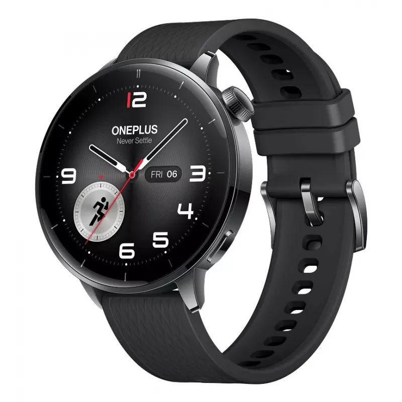OnePlus Watch 3 smartwatch, 43 mm, AMOLED de 1,32 pulgadas, GPS, negro