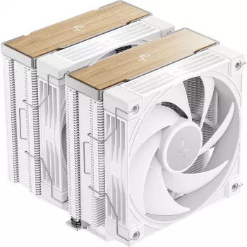 Disipador de aire para procesador DeepCool AK620 G2 WH, ventilador de 120 mm, compatible con LGA1700/1200/115x y AM4/AM5, blanco
