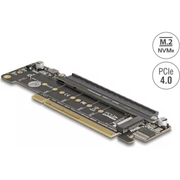 Tarjeta DELOCK PCI Express 4.0 x16 a 2 ranuras M.2 Key M NVMe